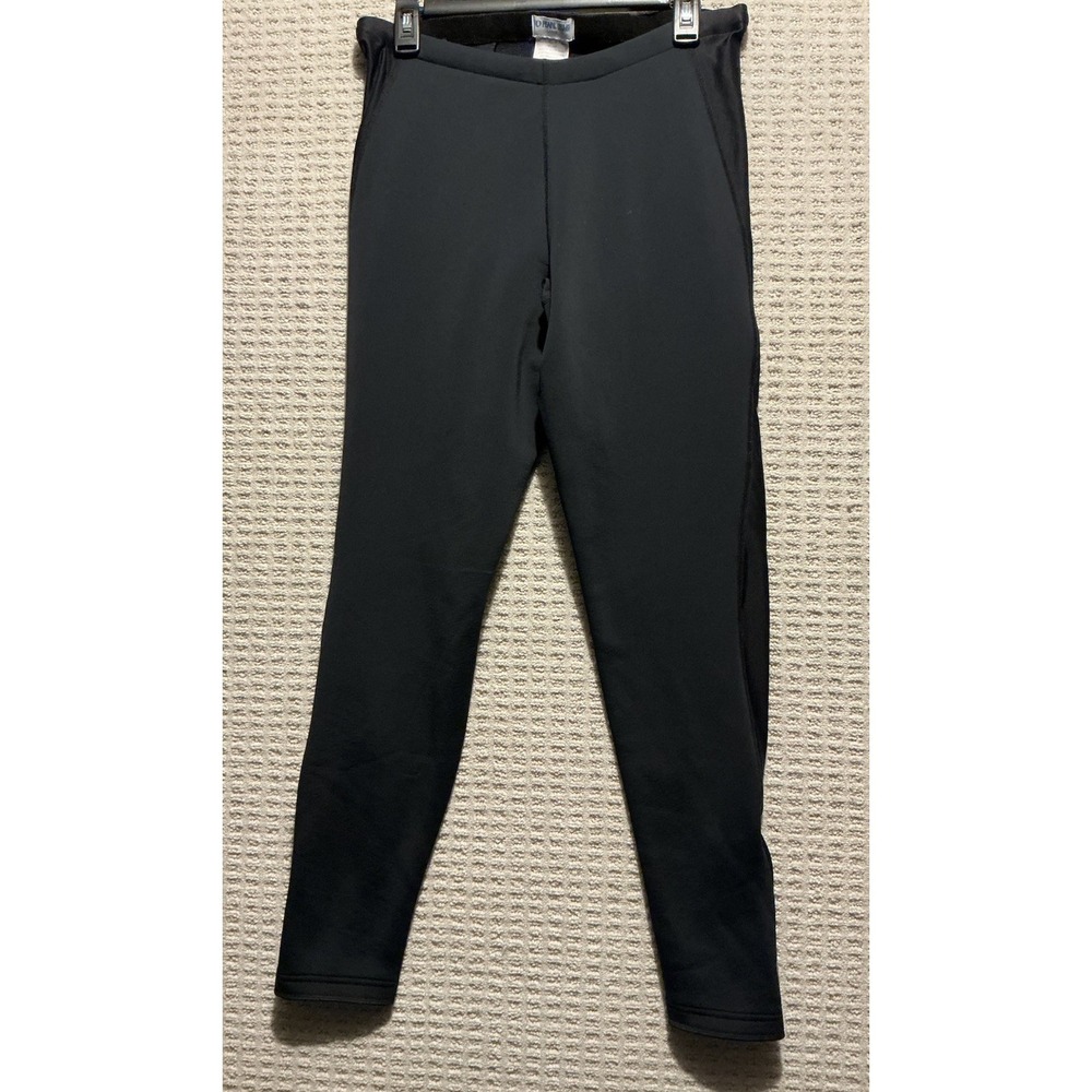 Pearl Izumi Cycling Pants Black L amFIB USA MADE 4355 Fleece Lined Unisex